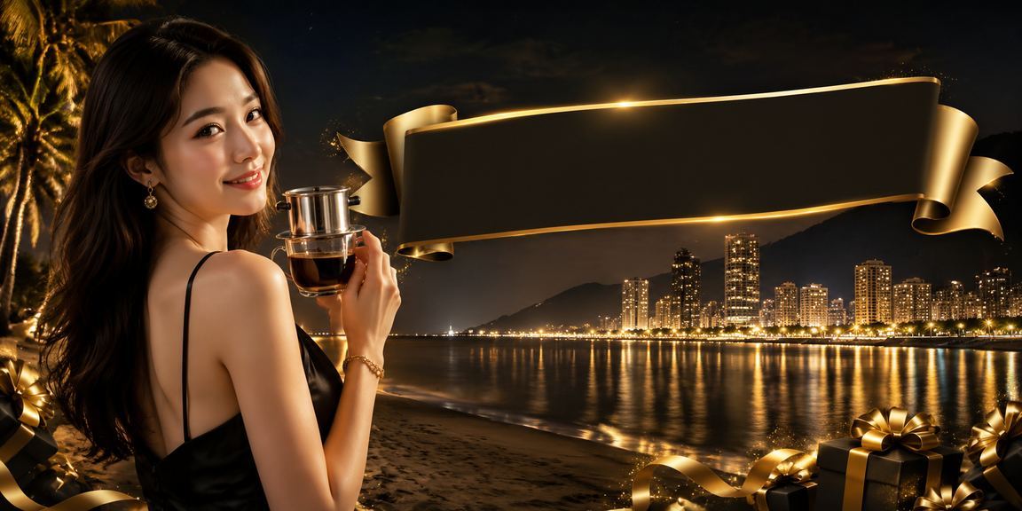 Không khí sang trọng tại Côn Đảo với cà phê và trải nghiệm cá cược cao cấp bên bờ biển